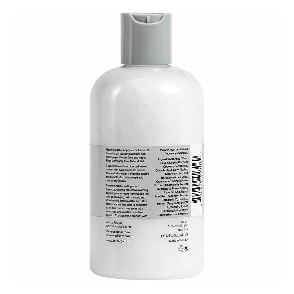Anthony Glycolic Facial Cleanser