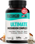 Organic Mushroom Complex Supplement Capsules